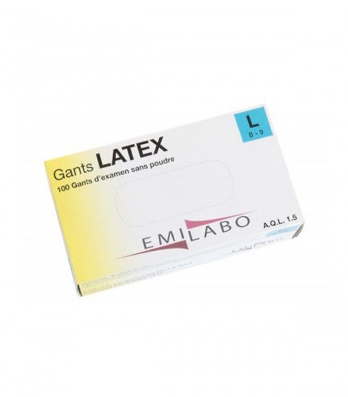 Hygiène/Entretien Gants d'examen en latex non stérile, non poudrés